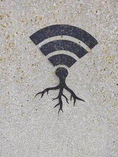 Zwart-wit gestreepte vlag in close-up